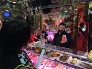 Gabriel Rufián, al Mercat de la Masuca