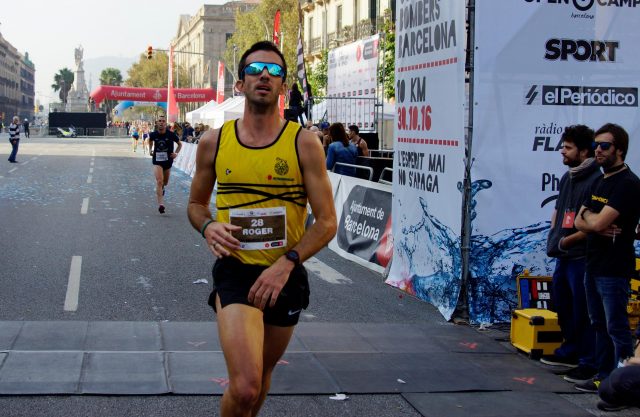 Roger Vila va ser el millor classificat del CAI a la Cursa dels Bombers.