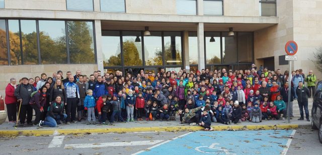 Caminada dels Maristes d'Igualada per La Marató de TV3