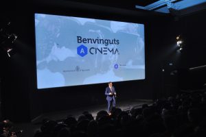 Carles Puigdemont ha inaugurat el cinema de l'Ateneu
