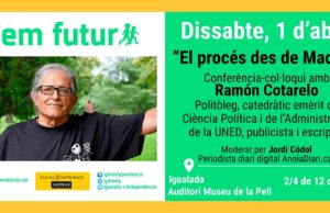 Conferència de Ramon Cotarelo, autor del llibre “La república catalana”