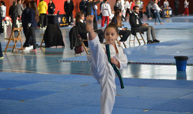 Paula Sánchez campiona de Catalunya de taekwondo