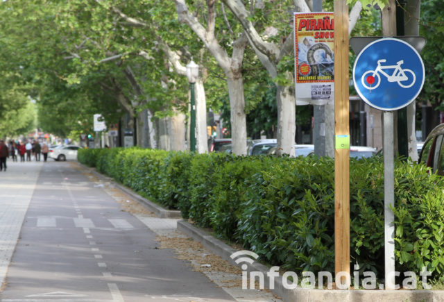 carril bici passeig