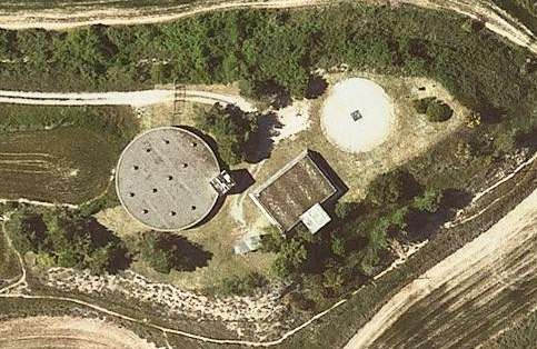 Vista aèrea zona dels dipòsits