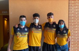 Naima Ait Alibou i Eloi Santafé -CAI Petromiralles-, sots-campions d’Espanya Sub-23