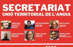 La Intersindical estrena secretariat a l’Anoia