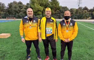 Josep Maria Lagunas i Joan Sánchez, medalles d’argent en disc al Campionat d’Espanya Màster