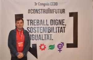 Alfred Simó, nou coordinador del sindicat CCOO a l’Anoia