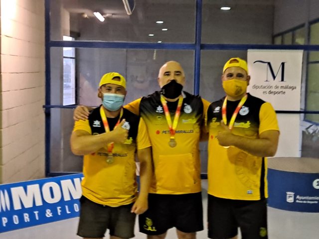 MEDALLISTES CAI AL CT. ESPANYA MASTER MALAGA - 19-06-2021
