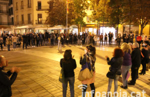 Concentració de rebuig a Igualada per l’agressió sexual a una menor