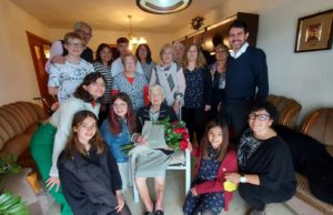 Rosa Juan Mestre, nova àvia centenària d’Igualada