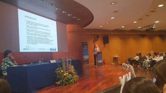 Eva Codinach comunicació oral al Congrés