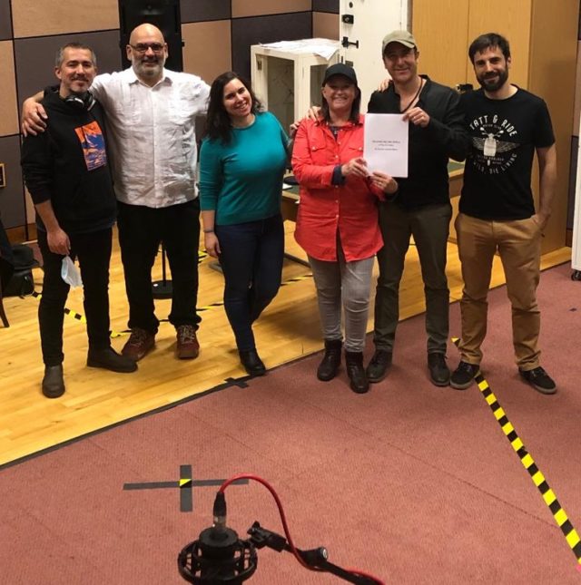 José Miguel Jiménez, Fede Gonzales, Leticia Vaquero, Eithne Hand, Antonio Gil, Marcos Isla
