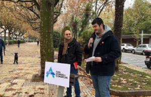 Demanen fins a 3 anys de presó per a dos joves acusats de fer pintades al Consell Comarcal de l’Anoia