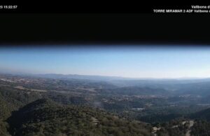 Quatre càmeres ajudaran a prevenir incendis a la Serra de Miramar