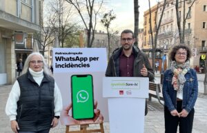 Igualada Som-hi proposa crear un canal de Whatsapp de l’Ajuntament perquè la ciutadania pugui informar d’incidències a la via pública