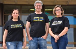 Jordi Balsells, Neus del Rio i Margarida Pintó, medalla d’argent de la Federació Catalana de Bàsquet