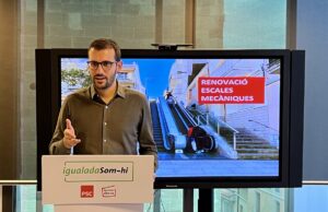 Igualada Som-hi anuncia la renovació de les escales mecàniques del carrer de Sant Magí