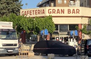 L’actor Antonio Banderas roda un spot a l’Hotel Canaletas d’Igualada