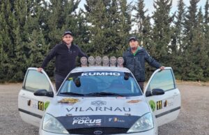 Miquel Pons i Carles Planell guanyadors del campionat d’Aragó de ral.lis de terra