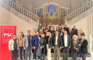 El PSC Anoia rep la diputada al Congrés i portaveu federal del PSOE, Montse Mínguez