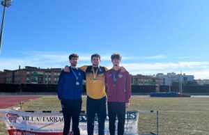 Set medallles per al CAI al Campionat de Catalunya de Llançaments Llargs d’Hivern