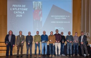 Jaume Basas i Francesc Torres, guardonats a la Festa de l’Atletisme Català