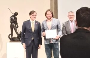 El poblatà Jordi Aguilera Gassó rep el diploma de Mestre Artesà als Premis Nacionals d’Artesania