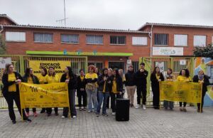Dimecres reivindicatius en defensa de l’escola pública al Pompeu Fabra de Vilanova del Camí
