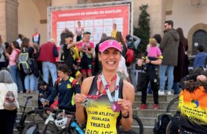 Resultat destacat de la igualadina Elena Barlabé al Campionat d’Espanya de Duatló
